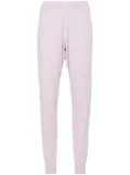 Teddy Cashmere Milano cashmere track pants - Purple