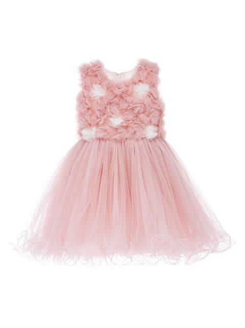 Tulleen Cambriana floral tulle dress