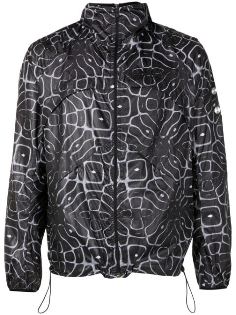 PACE graphic-print hood jacket