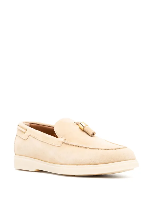 Giuseppe Zanotti Avela タッセル ローファー | ニュートラル 