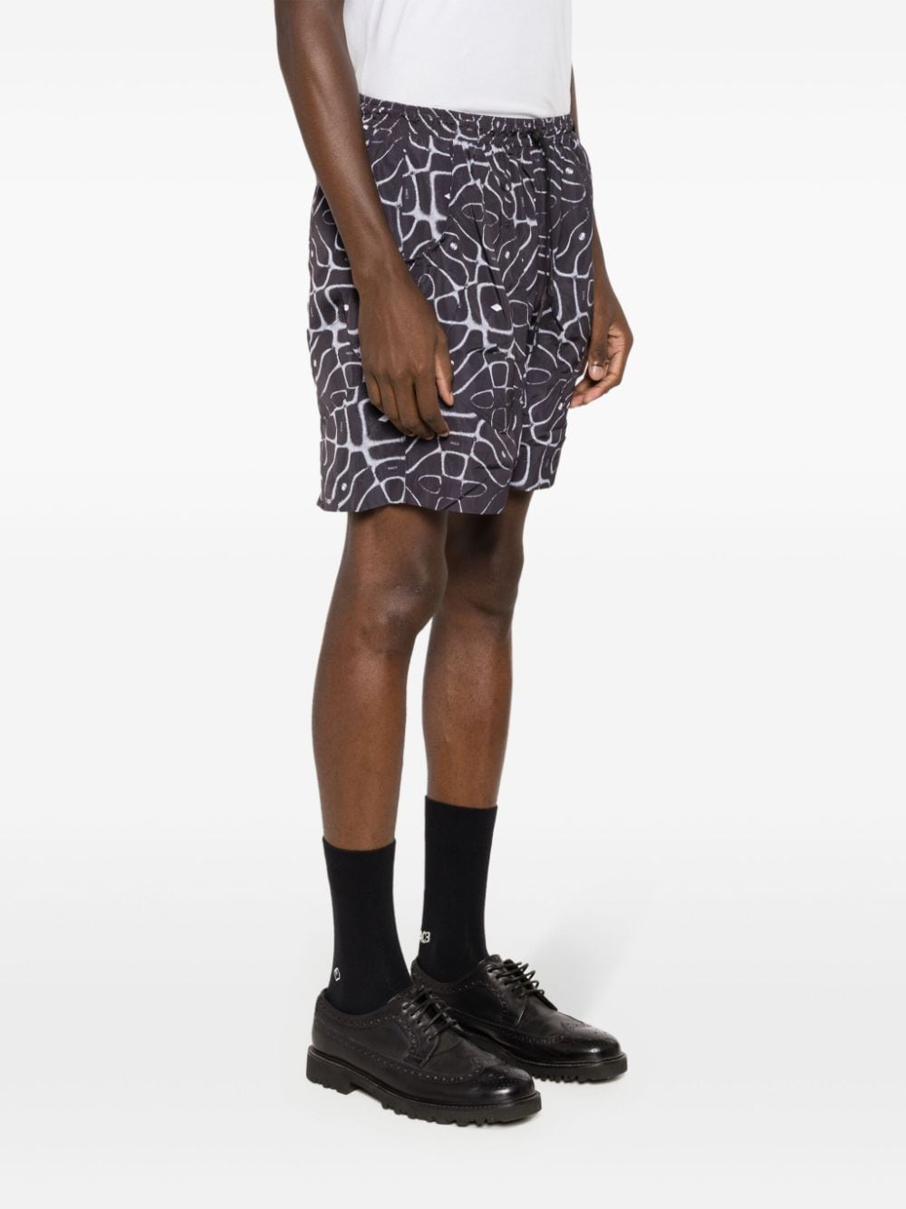 PACE Shorts met print Zwart