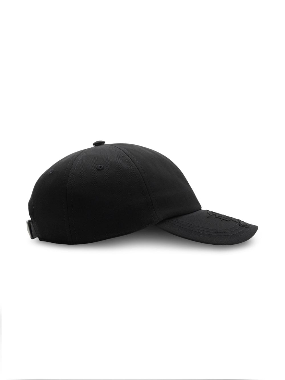 Shop Burberry Equestrian Knight-patch Baseball Cap In Black