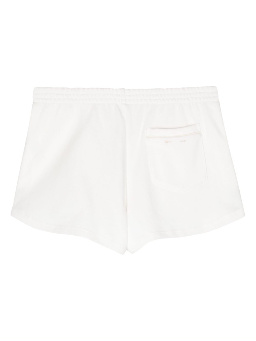 The Upside side-stripe track shorts - White