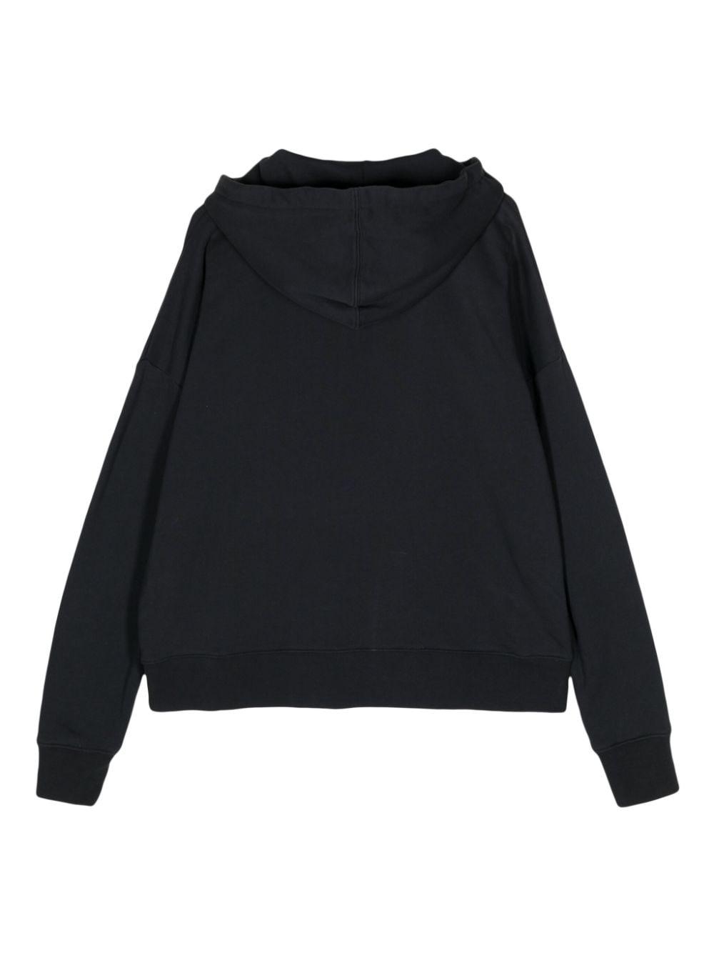 Shop The Upside Koda Logo-print Organic Cotton Hoodie In Black