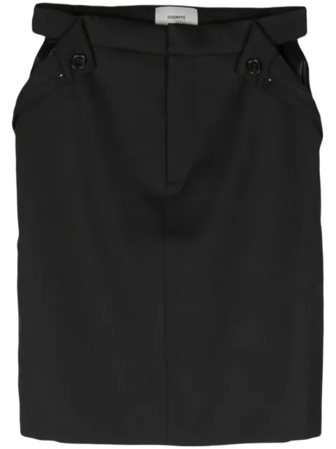 Coperni falda lápiz Open Hip