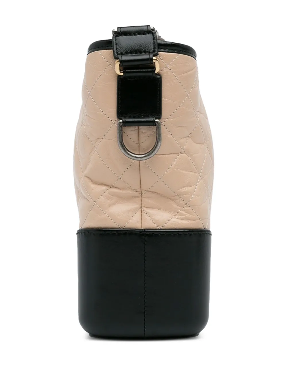 Pre-owned Chanel 2019 Medium Gabrielle Crossbody Bag In Neutrals