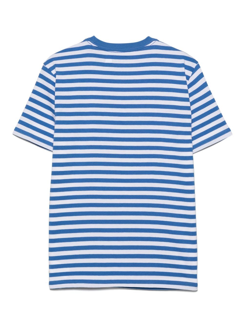 Ralph Lauren Kids Polo Bear-print striped T-shirt - Blauw