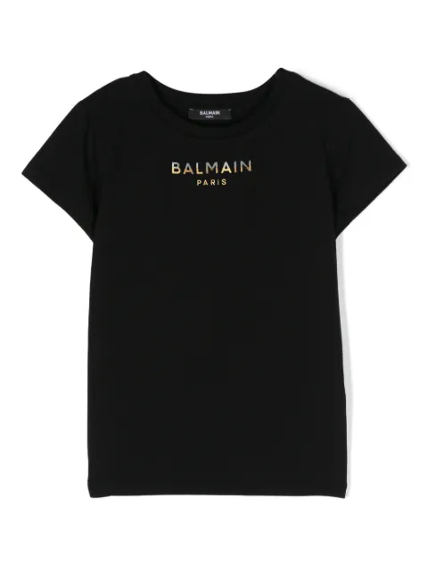 Balmain Kids appliqué-logo T-shirt