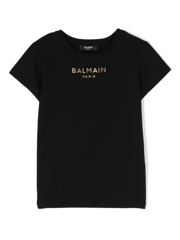 BALMAIN Tシャツ キッズ用 大人もOK！ 即発送♪ 送料関税込☆BALMAIN KIDS☆大人もOK ロゴ入コットンTシャツ