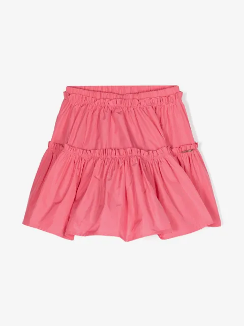 TWINSET Kids falda con detalle de volantes