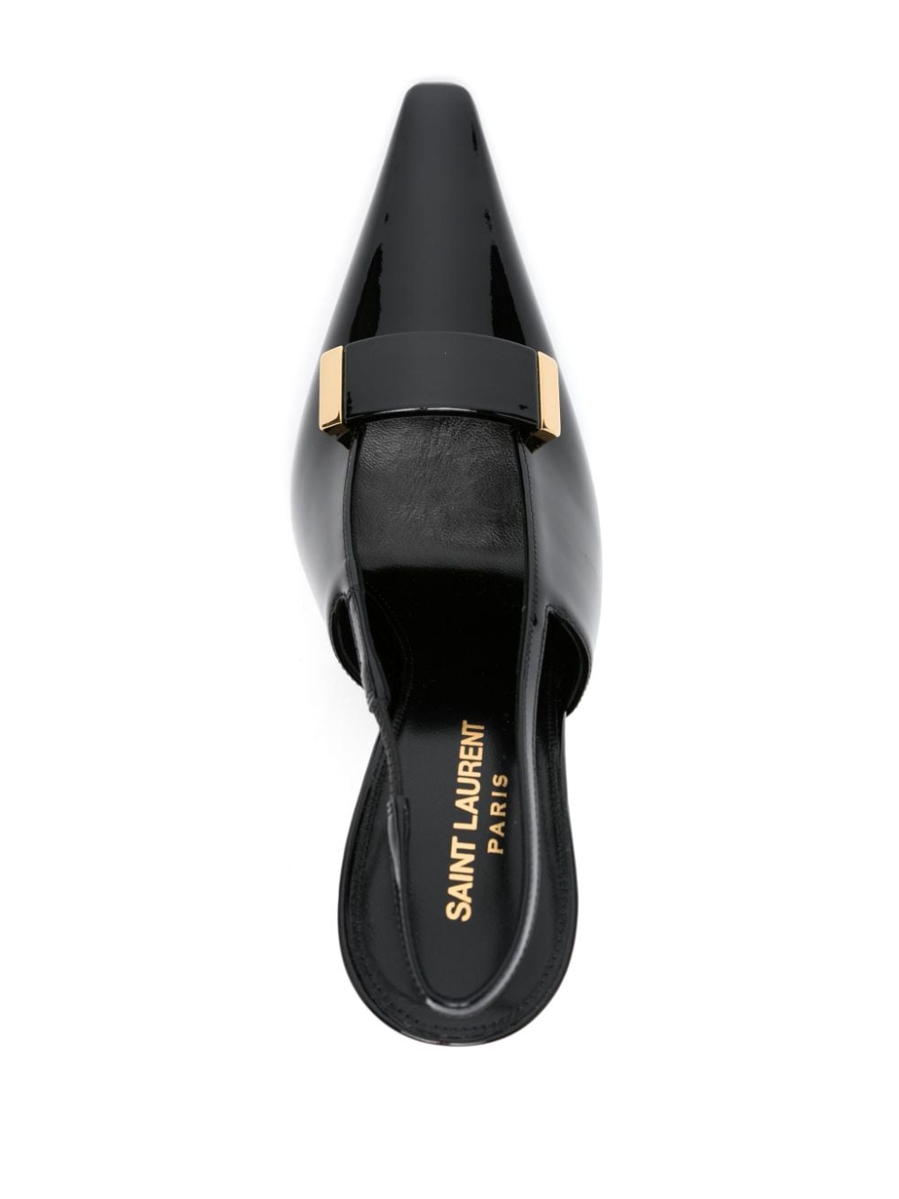 Shop Saint Laurent Madame 115mm Pumps In Schwarz