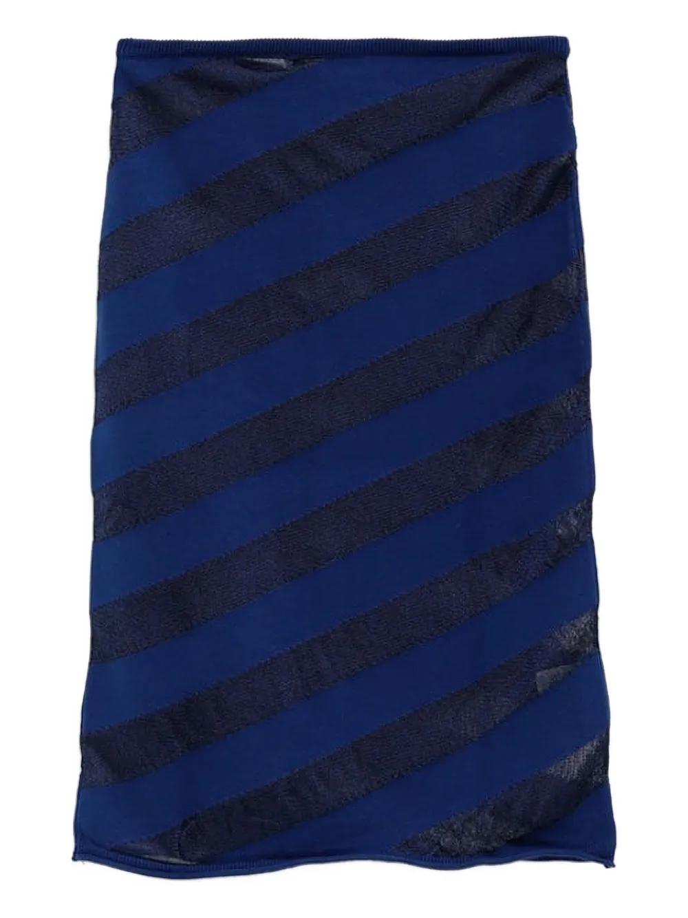 Gimaguas Zebara striped midi skirt | Blue | Image 1