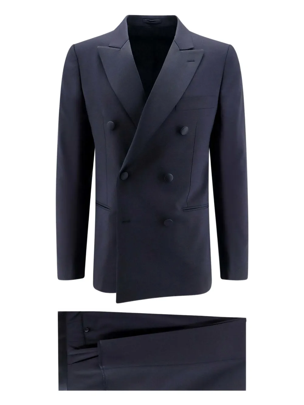 Lardini  costume à revers crantés | bleu | Image 1