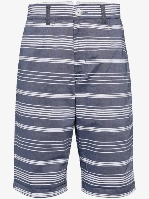 Private Stock The Reign striped cotton shorts 