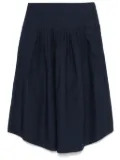 A.P.C. organic cotton midi skirt - Blue