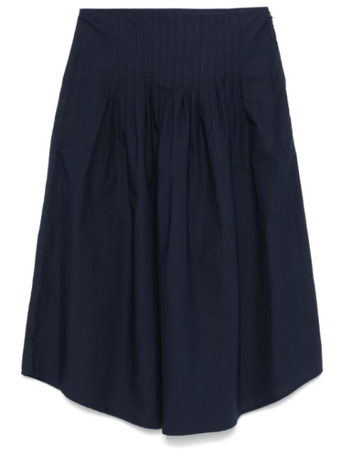 A.P.C. organic cotton midi skirt Women