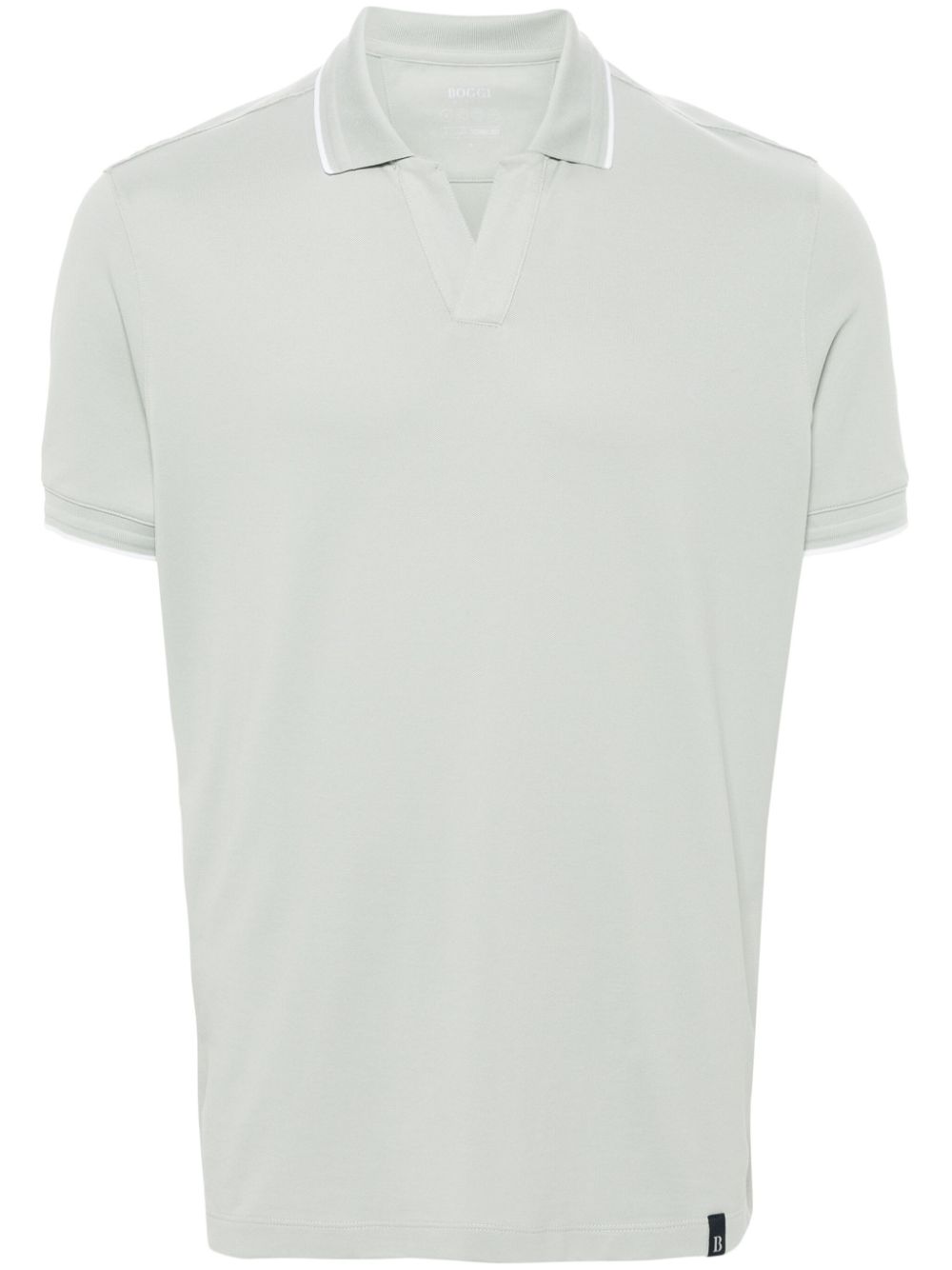 Boggi Milano Piqué poloshirt Groen