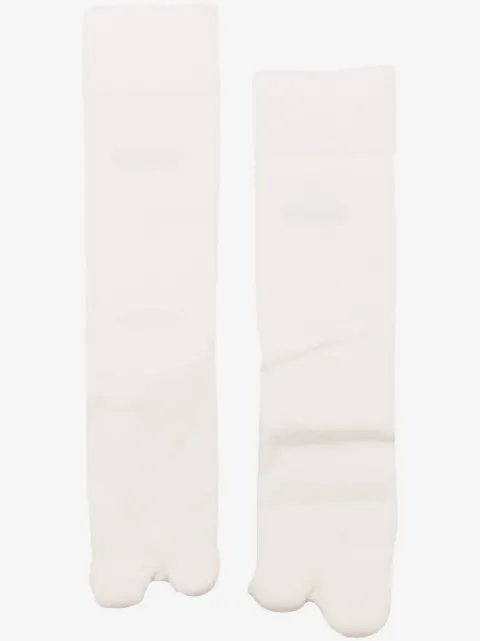 PACE Par de meias com logo jacquard Tabi