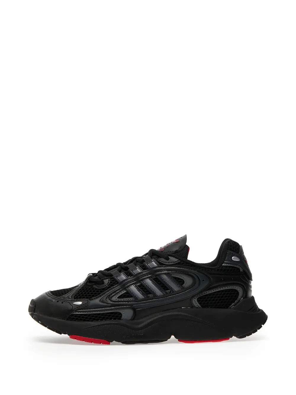adidas Ozmillen "Core Black Grey Four Better Scarlet" sneakers