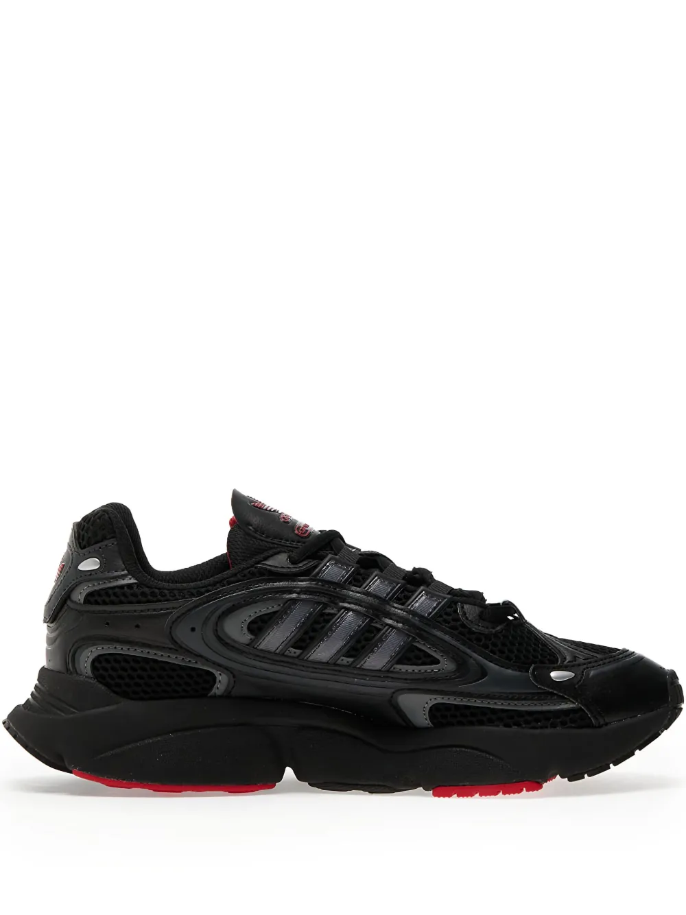 Adidas Ozmillen "Core Black Grey Four Better Scarlet" sneakers