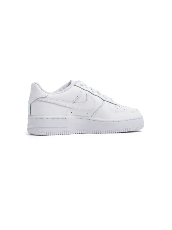 white air force ones youth