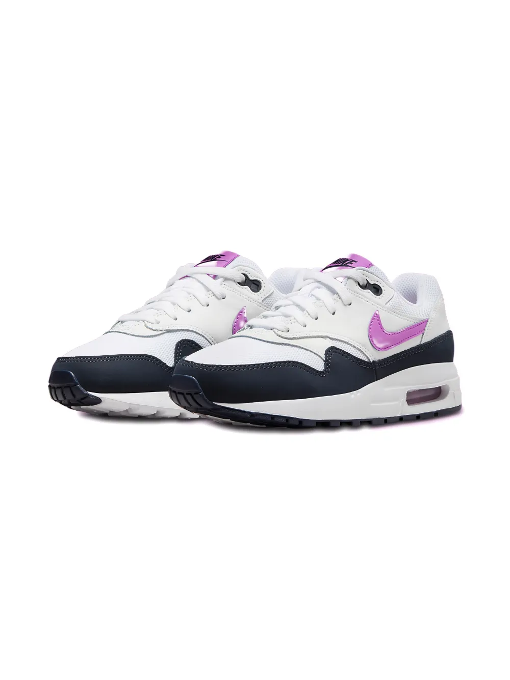 Nike Kids Air Max 1 "White Light Purple" sneakers Wit