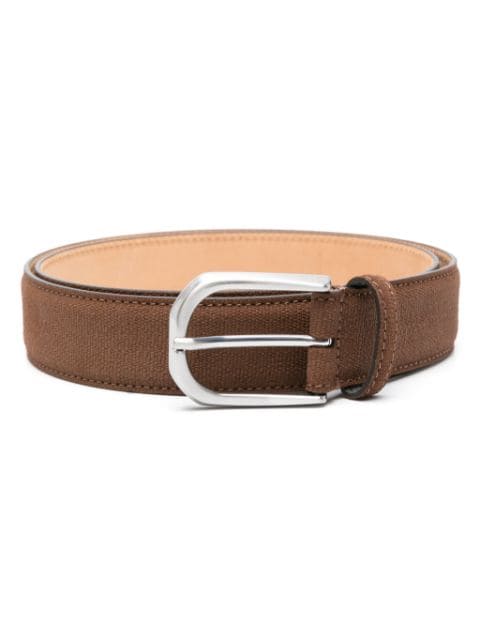 Boggi Milano textured leather belt