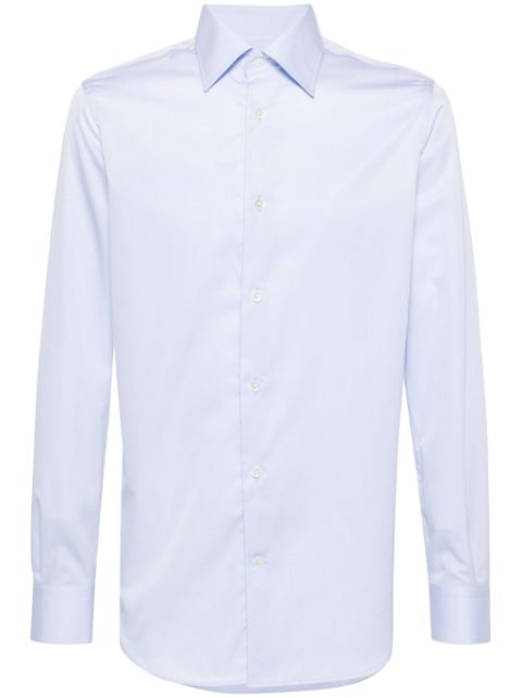 Boggi Milano cotton poplin shirt Men