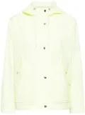 Yves Salomon press-stud hooded jacket - Yellow