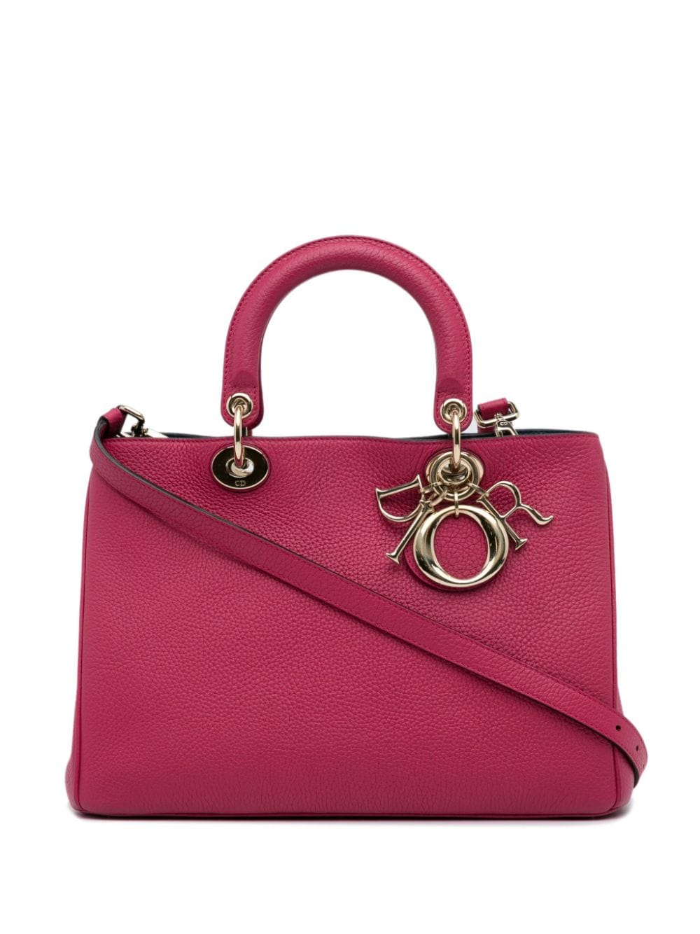 Pre-owned Dior 2015  Medium Issimo Handbag In Pink