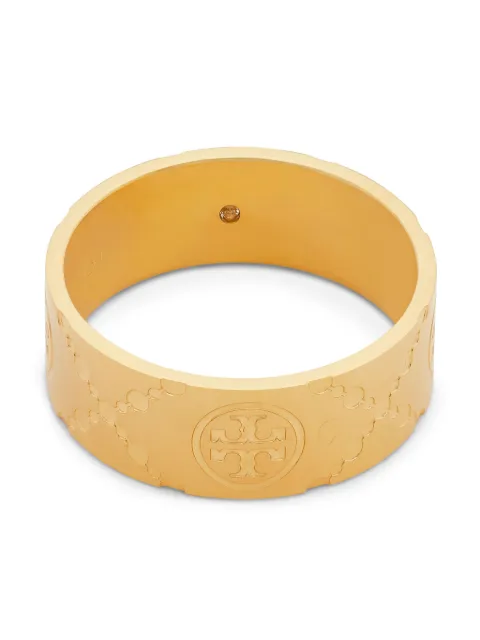 Tory Burch Double T polished-finish ring 