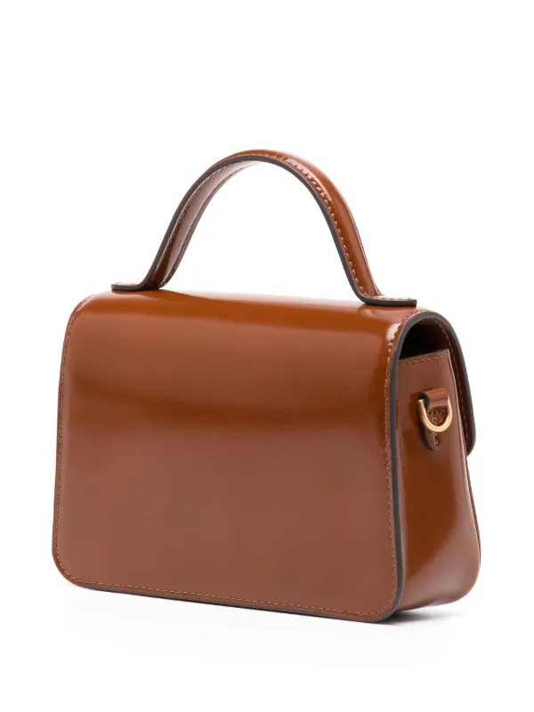 ショルダーバッグ・ポシェット TORY BURCH Women Shoulder Bags 158734 200 BROWN Tory Burch Robinson logo-plaque Shoulder Bag | Brown