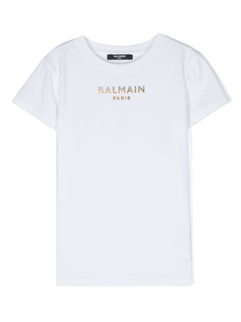 Balmain Kids appliqué-logo T-shirt