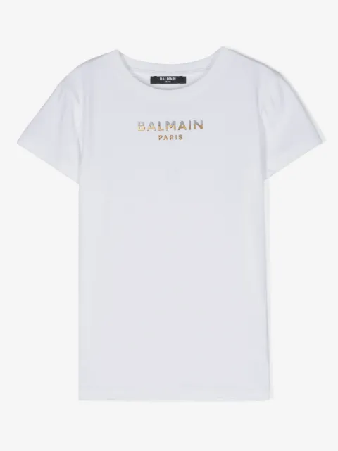 Balmain Kids t-shirt à logo appliqué