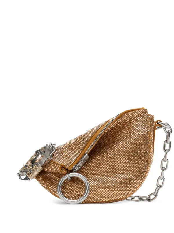 【関税＆送料込み】Burberry Knight Arc Mini Leather Shoulde Knight Arc Bag in Rust - Women | Burberry® Official
