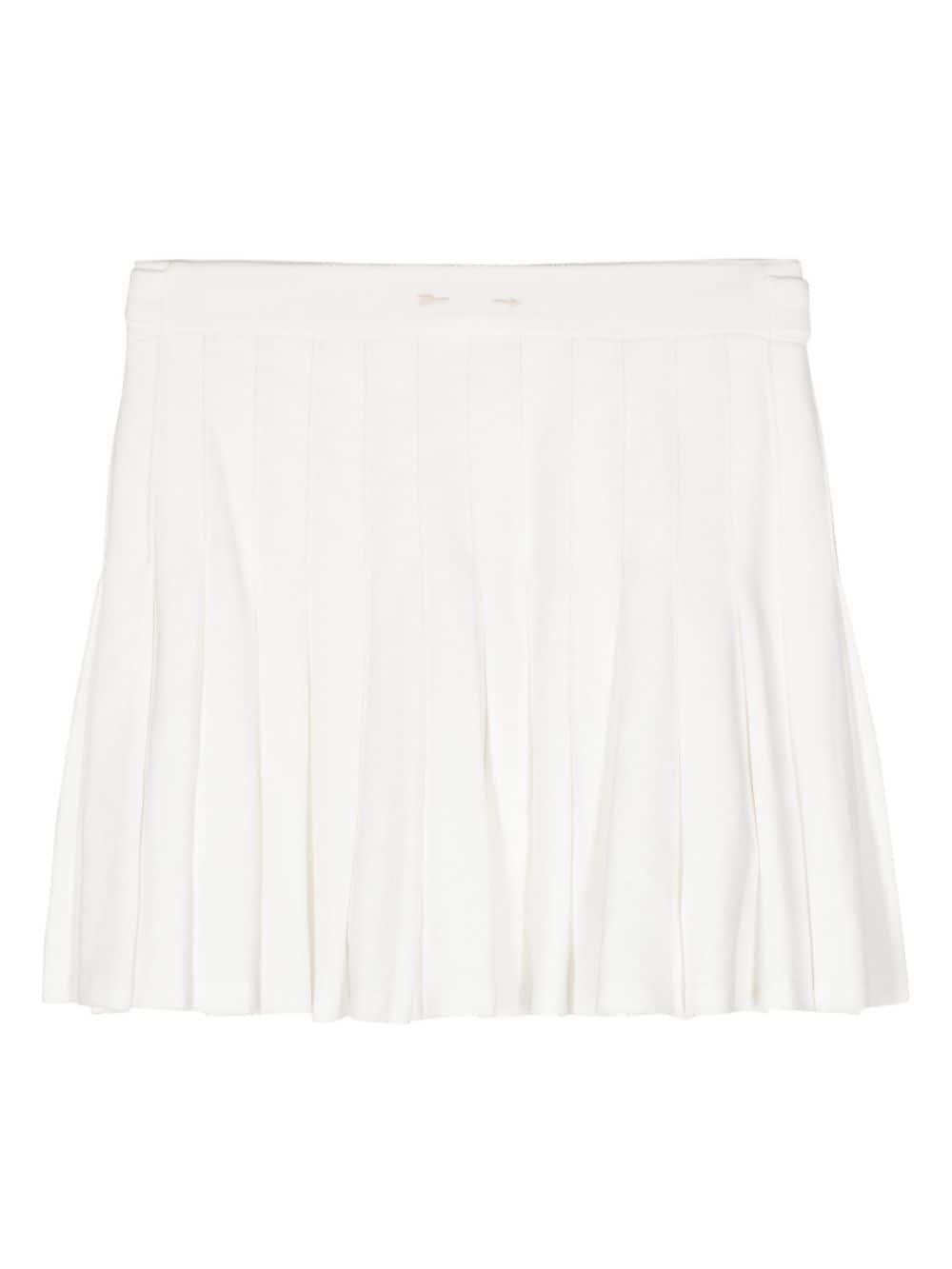 Shop The Upside Pasadena Cher Organic Cotton Skirt In White