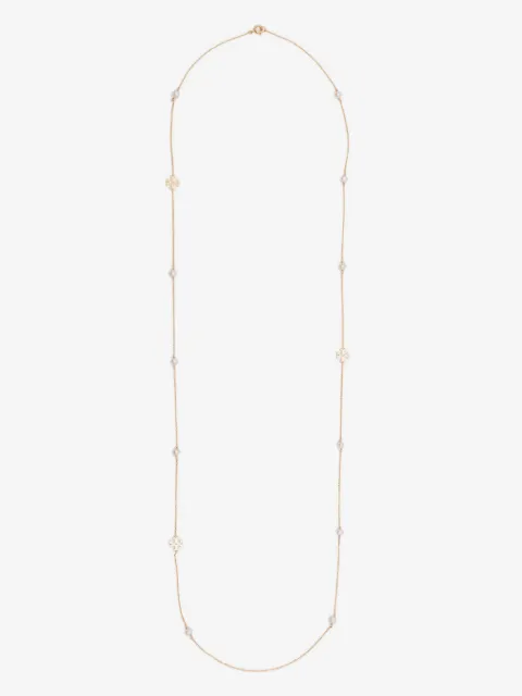 Tory Burch 문댄스 롱 펄 네크리스