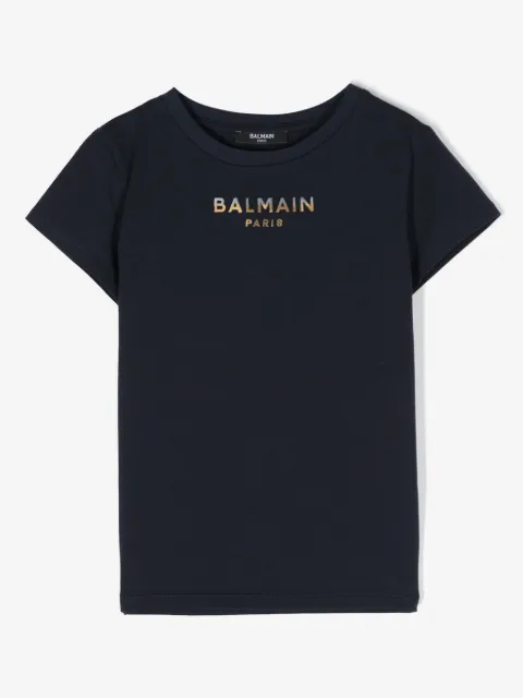 Balmain Kids t-shirt à logo appliqué