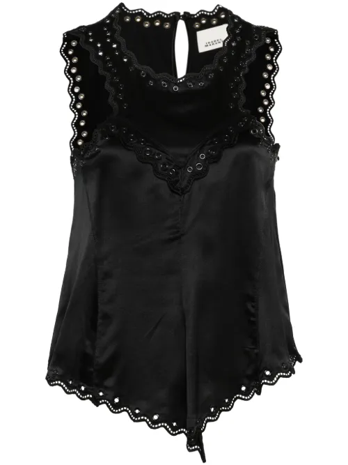 ISABEL MARANT haut Amaya - Noir - ISABEL MARANT - Modalova