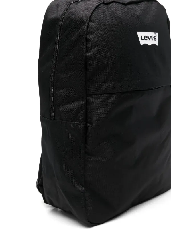 Levi s Kids logo print backpack kids Polyester One Size Black