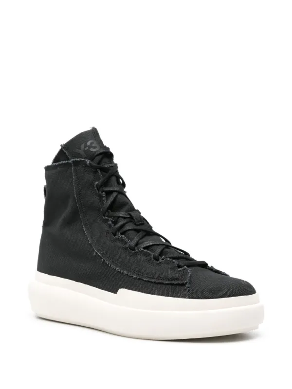 Y3 Nizza High Top Sneakers Black