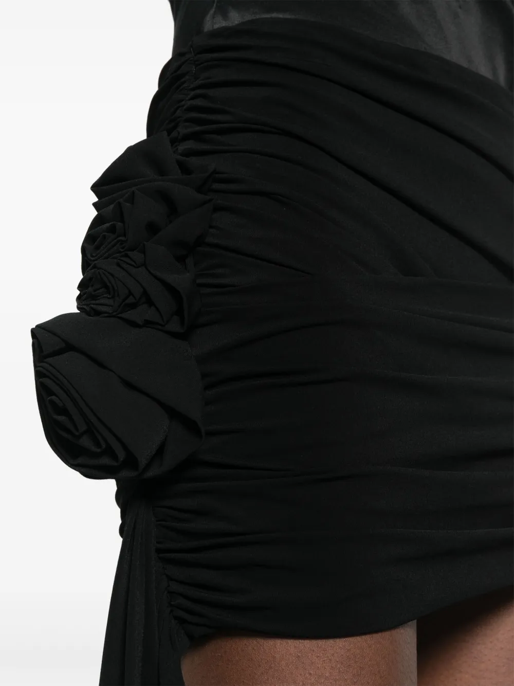 Magda Butrym Asymmetrische mini-rok Zwart