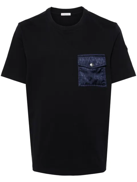 Moncler jacquard-logo cotton T-shirt