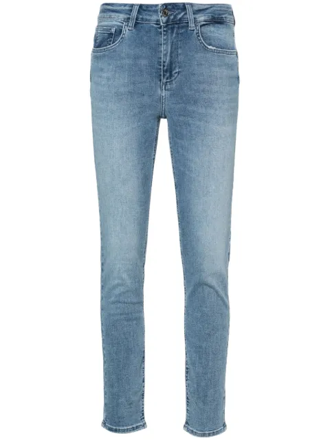 LIU JO high-waist cropped skinny jeans
