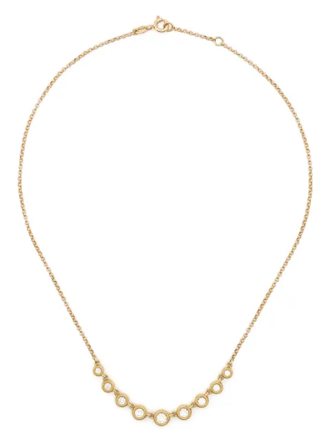 LEANDRA 18kt yellow gold Cabo diamond necklace