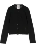 Semicouture long-sleeve cardigan - Black