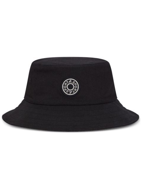 SPORT b. by agnès b.  logo-embroidered reversible bucket hat