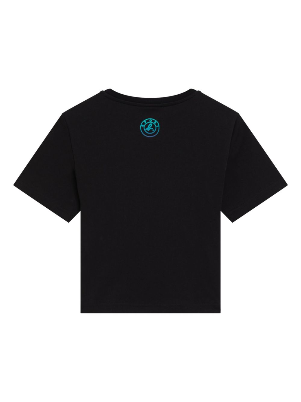 Shop Sport B. By Agnès B. Slogan-print Cotton T-shirt In Black