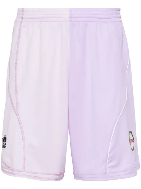 Martine Rose Half and Half football shorts