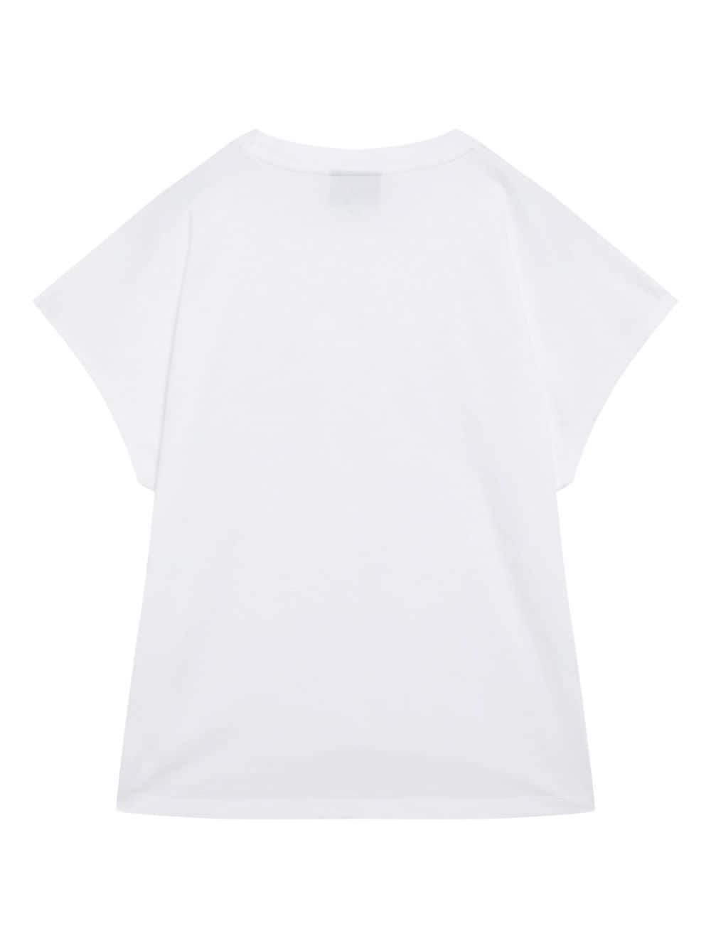 Image 2 of SPORT b. by agnès b.  logo-print cotton T-shirt